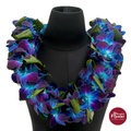 Lei Double Bom Blue + Leaves