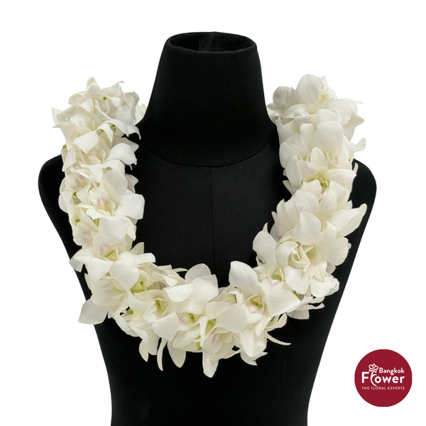 Lei Double White